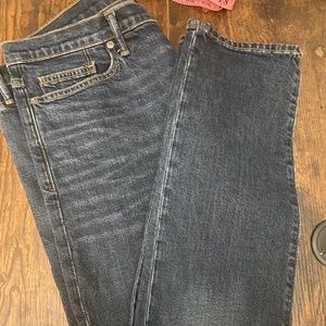 Vince DM 02 Denim Jeans 37” X 33” Indigo Blue Made In USA DM/02